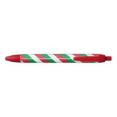 Italië Pen, Italiaanse Vlag school / kantoor Zwarte Inkt Pen (Achterkant)