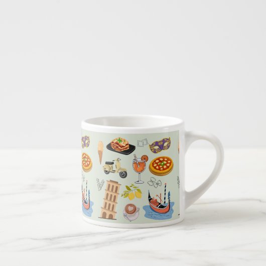 Italië Perfecte Vakantie Espresso Kop (Rechts)