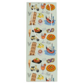 Italië perfecte vakantie wijn cadeautas (Achterkant)