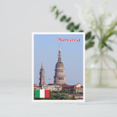 Italië - Piemonte - Novara - Briefkaart (Staand voorkant)