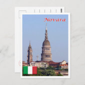 Italië - Piemonte - Novara - Briefkaart (Voorkant / Achterkant)