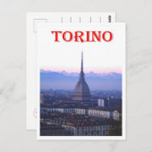 Italië - Piemonte - Torino - La Mole Antonelliana  Briefkaart (Voorkant / Achterkant)