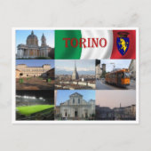 Italië - Piemonte - Torino - Mozaïek - Briefkaart (Voorkant)