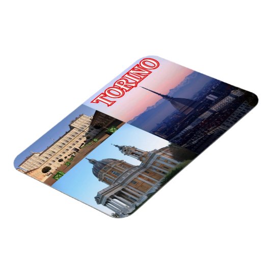 Italië - Piemonte - Torino - Mozaïek - Magneet (Linkerzijde)