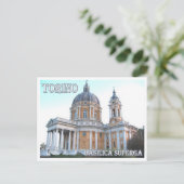 Italië - Piemonte - Torino - Superga - Briefkaart (Staand voorkant)