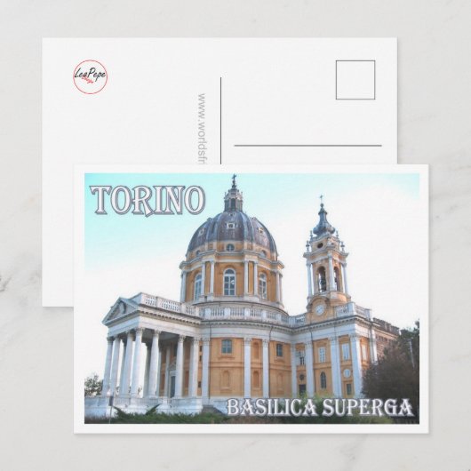 Italië - Piemonte - Torino - Superga - Briefkaart (Voorkant / Achterkant)