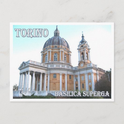 Italië - Piemonte - Torino - Superga - Briefkaart (Voorkant)