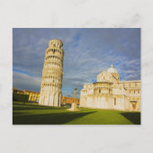 Italië, Pisa, Duomo en Leaning Tower, Pisa, 2 Briefkaart (Voorkant)