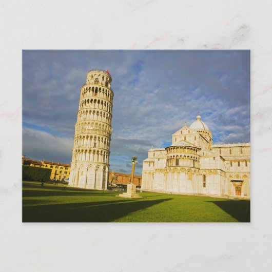 Italië, Pisa, Duomo en Leaning Tower, Pisa, 2 Briefkaart (Voorkant)
