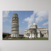 Italië, Pisa. Leaning Tower of Pisa Poster (Voorkant)