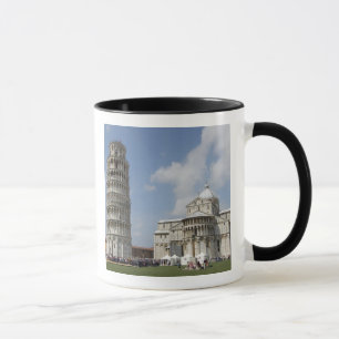 Italië, Pisa. Scheve Toren van Pisa en Mok