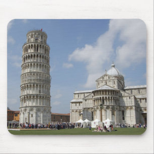 Italië, Pisa. Scheve Toren van Pisa en Muismat