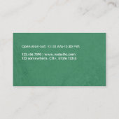 Italië Pizza & Pasta Business Loyalty Punch Kaart (Achterkant)