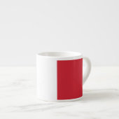 Italië Plain Flag Espresso Kop (Voorkant rechts)