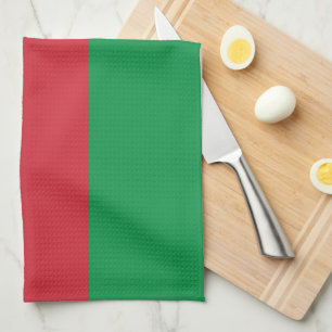 Italië Plain Flag Theedoek
