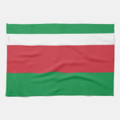 Italië Plain Flag Theedoek (Horizontaal)