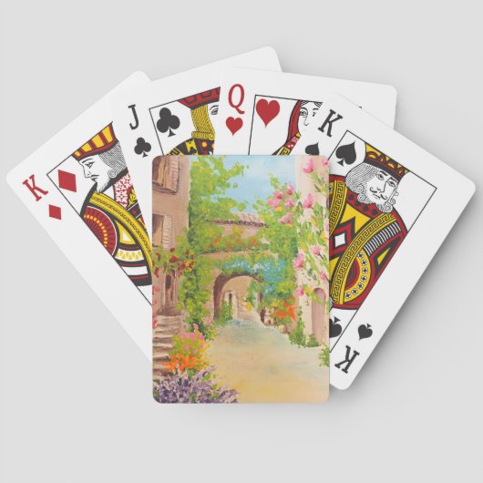 Italië Pokerkaarten (Achterkant)