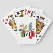 Italië Pokerkaarten (Achterkant)