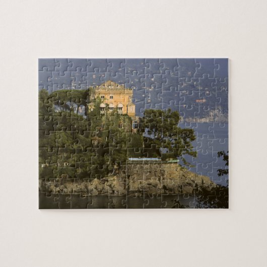 Italië, Portofino. Schilderachtig leven op de Legpuzzel (Horizontaal)