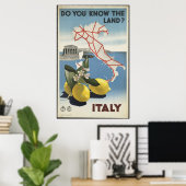 Italië Poster (Thuiskantoor)