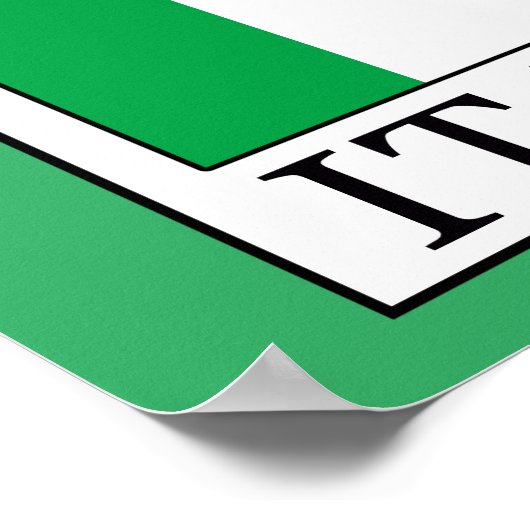 Italië Poster (Hoek)