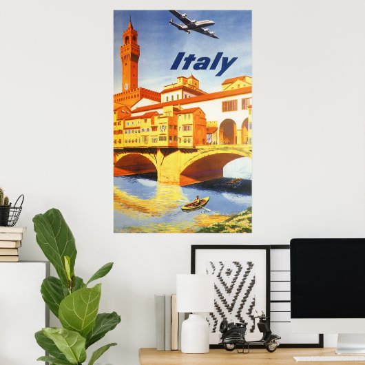 Italië Poster (Thuiskantoor)