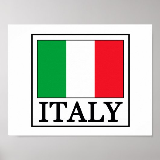 Italië Poster (Voorkant)