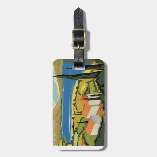  Italië Poster Bagagelabel (Voorkant verticaal)