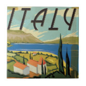 Italië Poster Tegeltje (Voorkant)