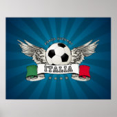 Italië poster ter ondersteuning van het nationale  (Voorkant)