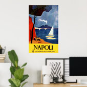Italië poster vintage (Thuiskantoor)