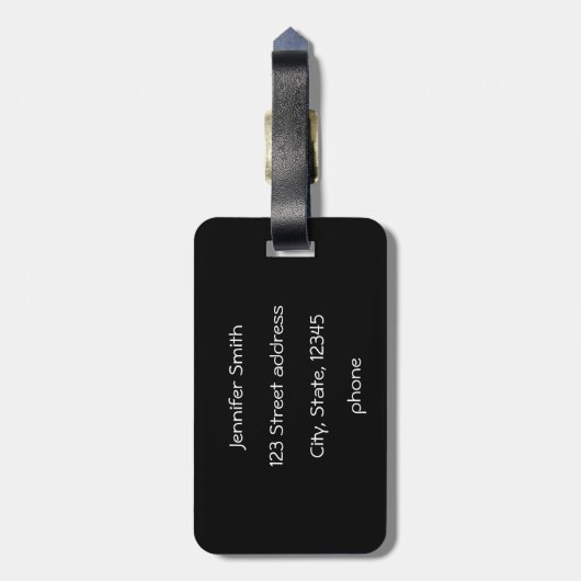 Italië poster vintage bagagelabel (Achterkant verticaal)