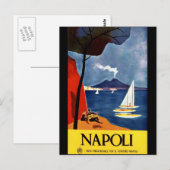 Italië poster vintage briefkaart (Voorkant / Achterkant)