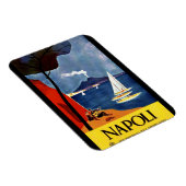 Italië poster vintage magneet (Rechterzijde)