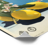 Italië Poster voor reisreizen met reisintage (Hoek)