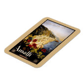 Italië Poster voor reizen langs de kust van Amalfi Magneet (Linkerzijde)