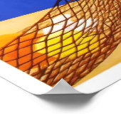 Italië Poster voor reizen met bestemming Italië (Hoek)