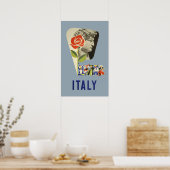 Italië Poster voor reizen met bestemming Italië (Keuken)