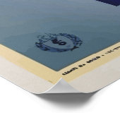 Italië Poster voor reizen met bestemming Italië (Hoek)