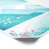 Italië Poster voor reizen met bestemming Italië (Hoek)