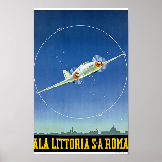 Italië Poster voor reizen met bestemming Italië te (Voorkant)