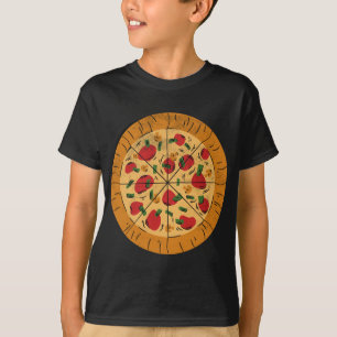 Italië Pride Foodie Italiaans Pizza Eten Pepperoni T-shirt