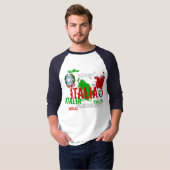 Italië Pride T-shirt (Voorkant volledig)