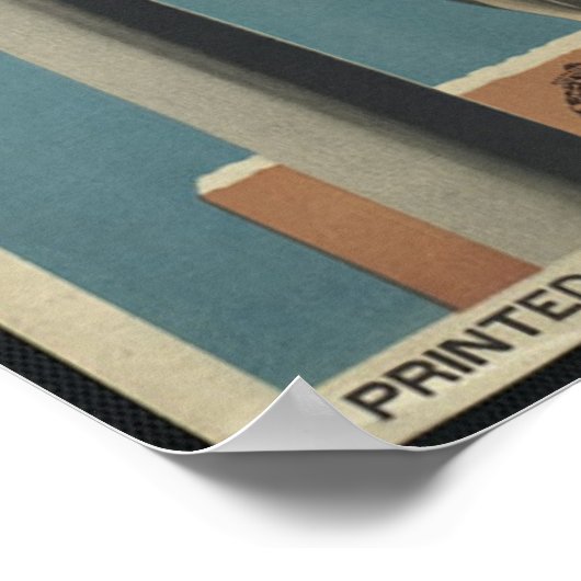 Italië Prints voor het reizen Poster en het terugh (Hoek)