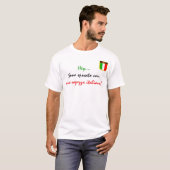 Italië Proud T-shirt (Voorkant volledig)