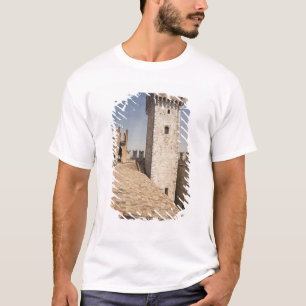 Italië, provincie Brescia, Sirmione. Castello 4 T-shirt