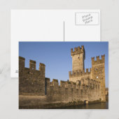 Italië, provincie Brescia, Sirmione. Castello Briefkaart (Voorkant / Achterkant)