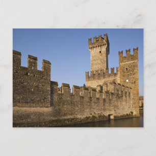Italië, provincie Brescia, Sirmione. Castello Briefkaart