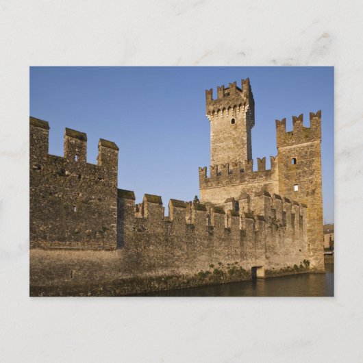 Italië, provincie Brescia, Sirmione. Castello Briefkaart (Voorkant)