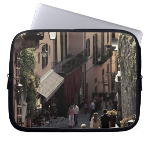 Italië, provincie Como, Bellagio. Salita 2 Laptop Sleeve